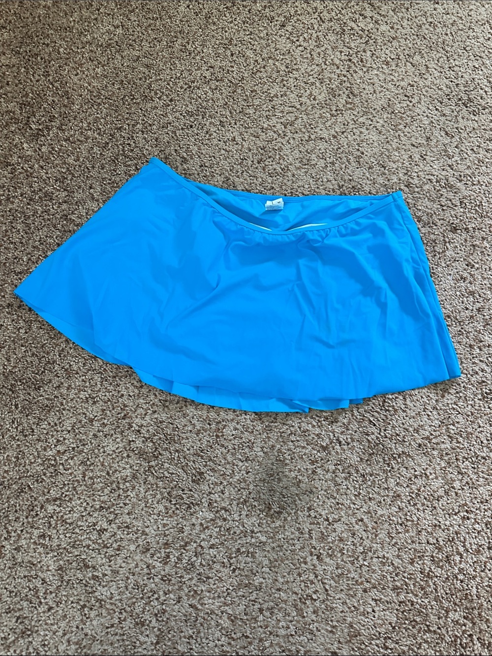 Bright Blue Ruched swim suit - Picture 5 of 6